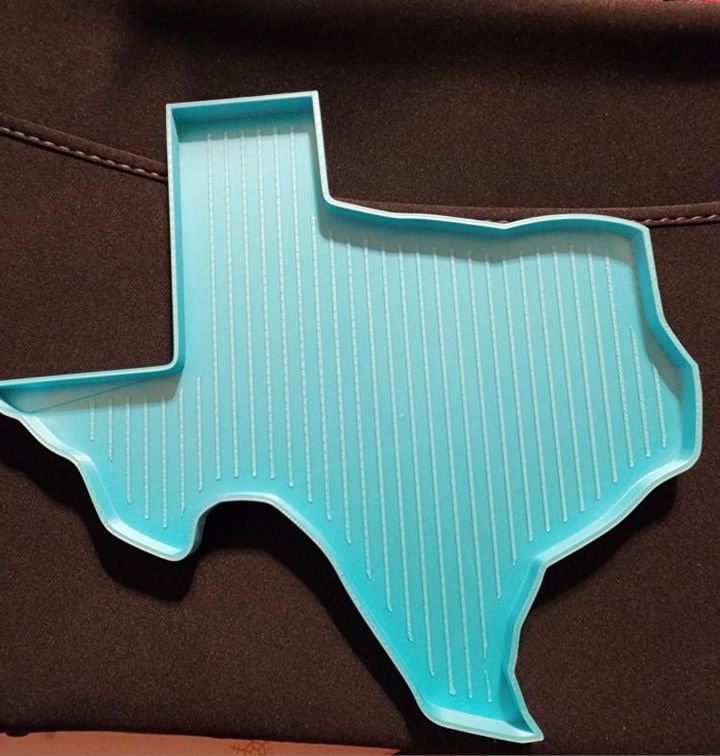 Large Texas Tray