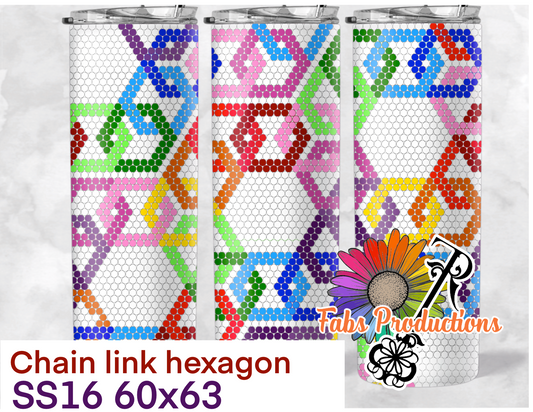 Chainlink Hexagon ss16 60x63